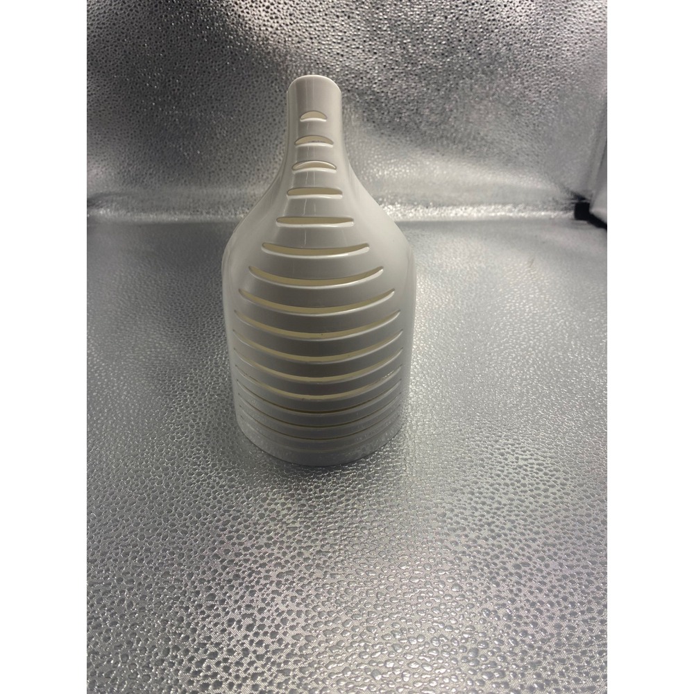 Libman White Plastic Scrub Brush Holder Caddy Ventilated Sink Organizer